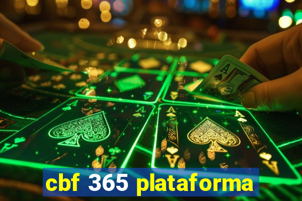 cbf 365 plataforma